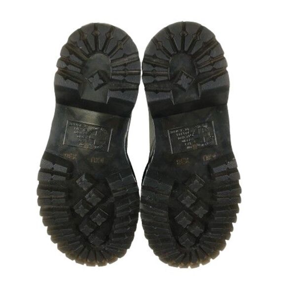 Dr. Martens US Sz 6 Jadon Leather Platform Combat Boots Side Zip Lace-Up White - Picture 12 of 13